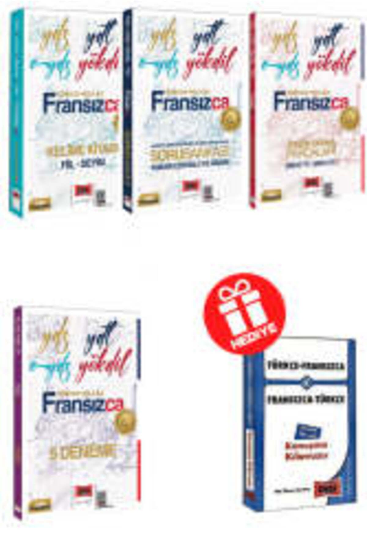 Yargı Yayınları Yargı Yayınları 2025 YDS YDT E-YDS YÖKDİL Gökhan Hoca İle Fransızca Full Set (4 Kitap)