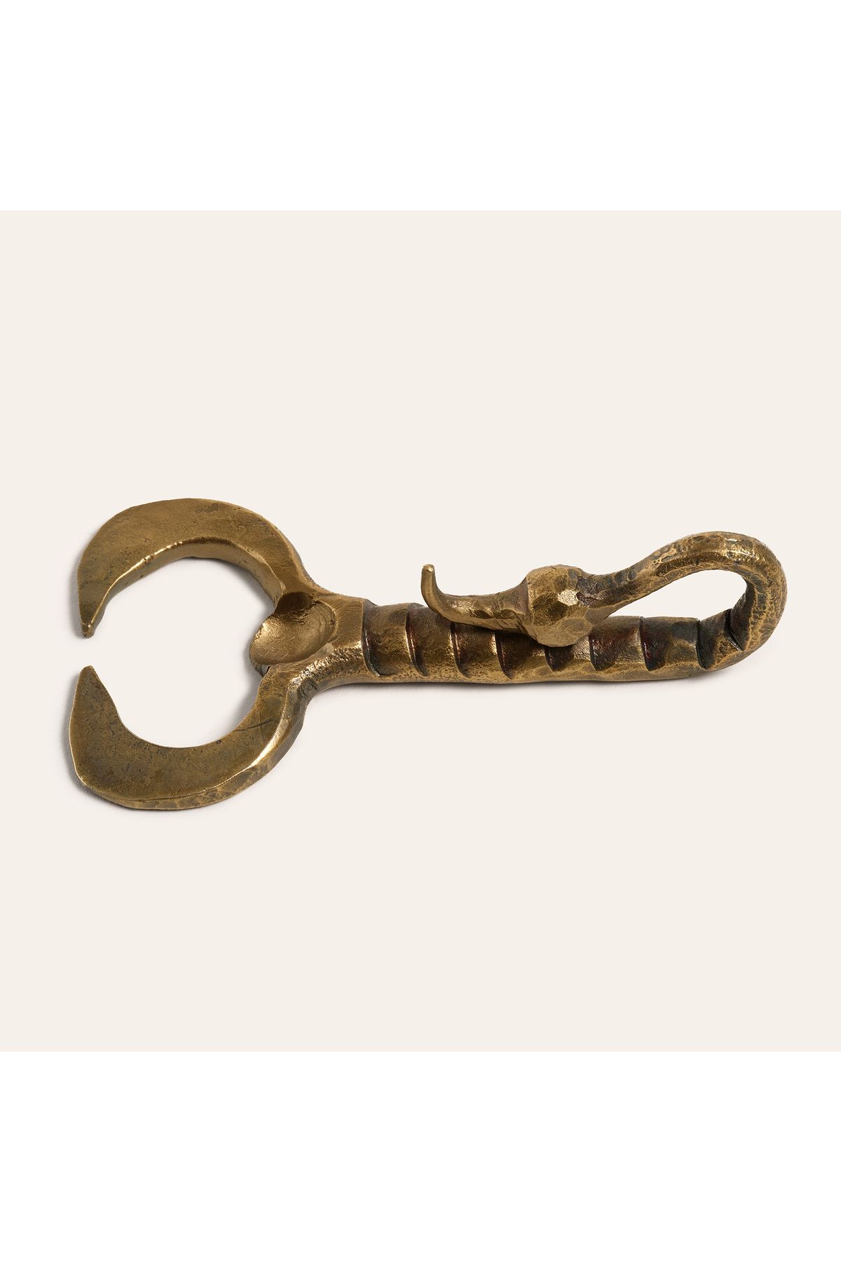 Zsa Zsa Zsu Bıjnor Metal Dekoratif Obje 5x3x11 Cm Gri