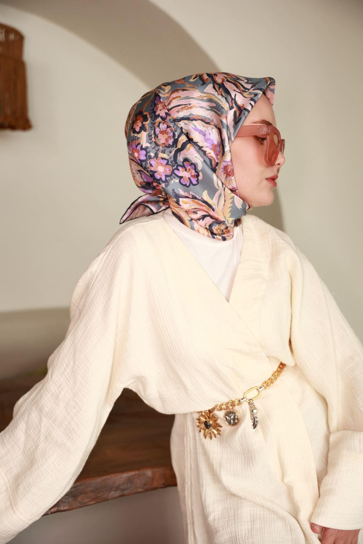 Silk Home Twill İpek Eşarp 11469-02