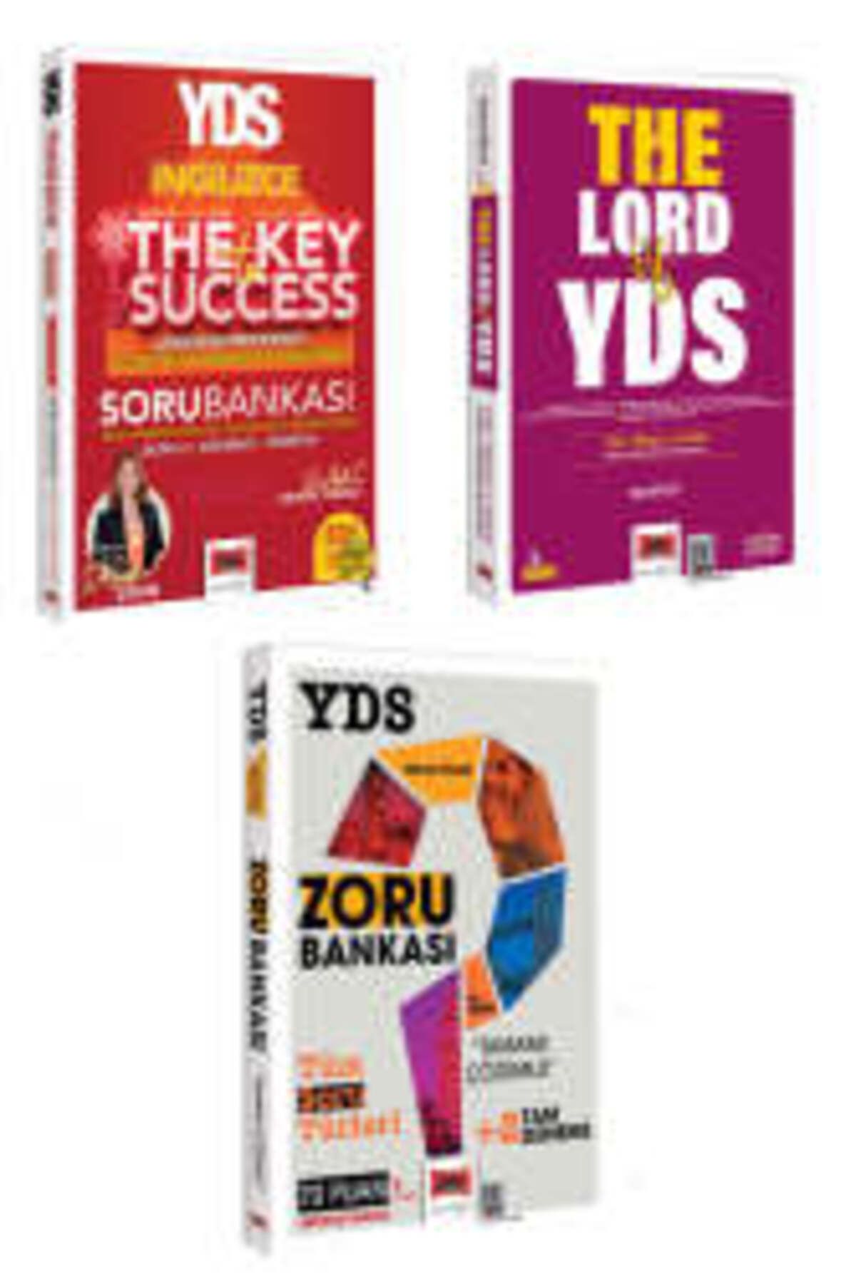 Yargı Yayınları Yargı Yayınları 2025 YDS The Key To Success - The Lord Of YDS - YDS Zoru Bankası Seti (3 Kitap)