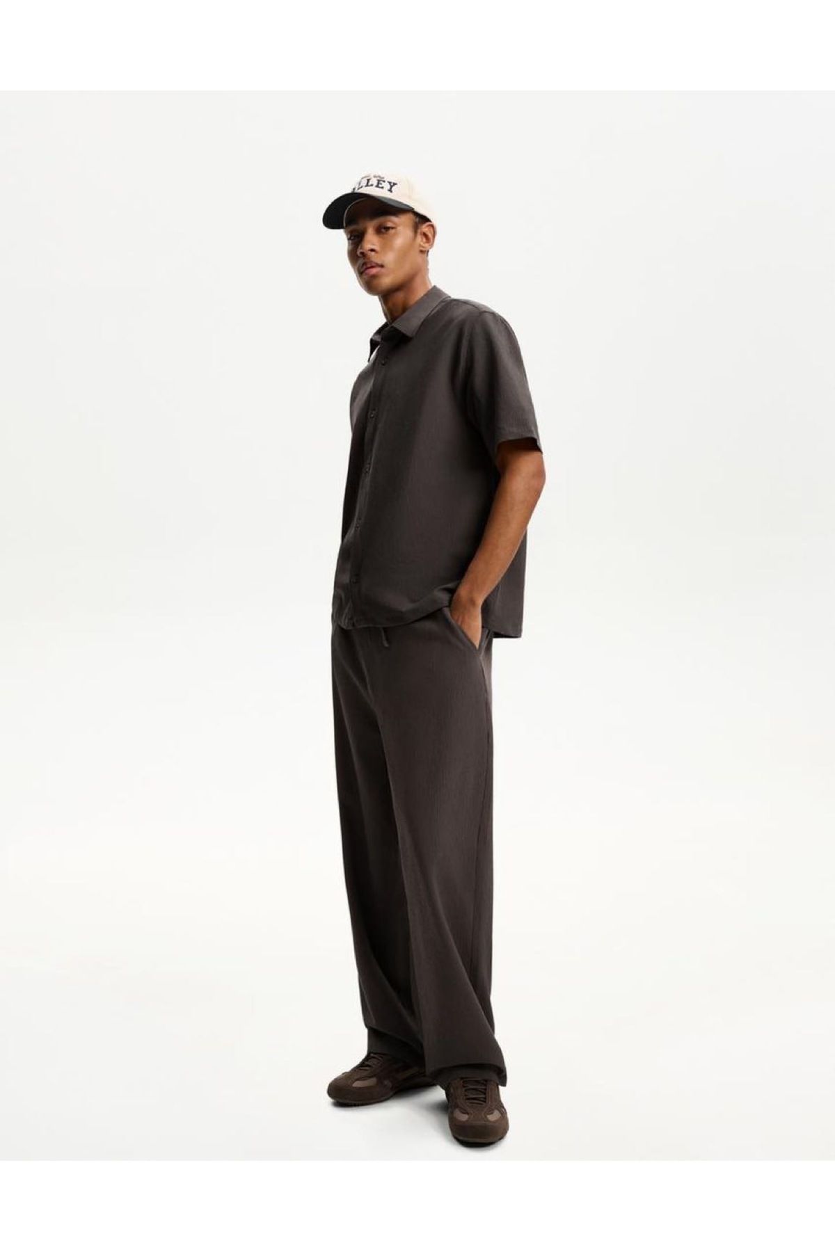 MENA GİYİM Pilili baggy jogger pantolon