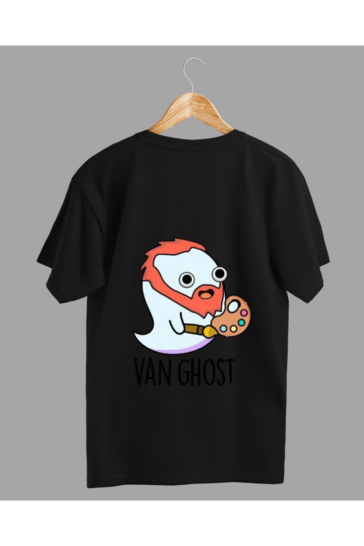 Ebiidesign Van Gogh Tasarımlı Baskılı T-Shirt