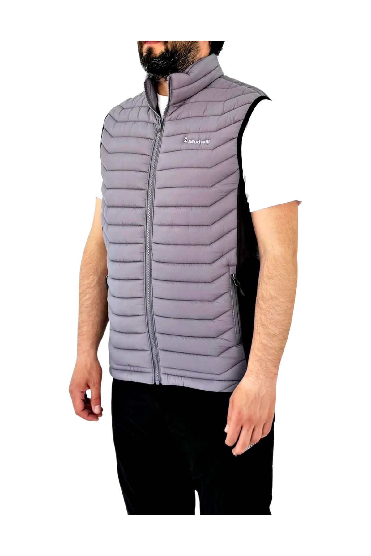 Mudwill Puffer Şişme Yelek - Gri