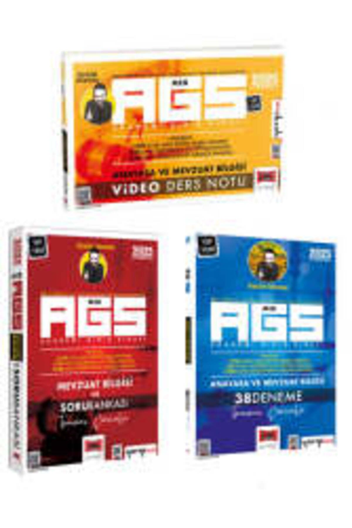 Yargı Yayınları Yargı Yayınları 2025 MEB-AGS Anayasa ve Mevzuatı Bilgisi 3lü Full Set