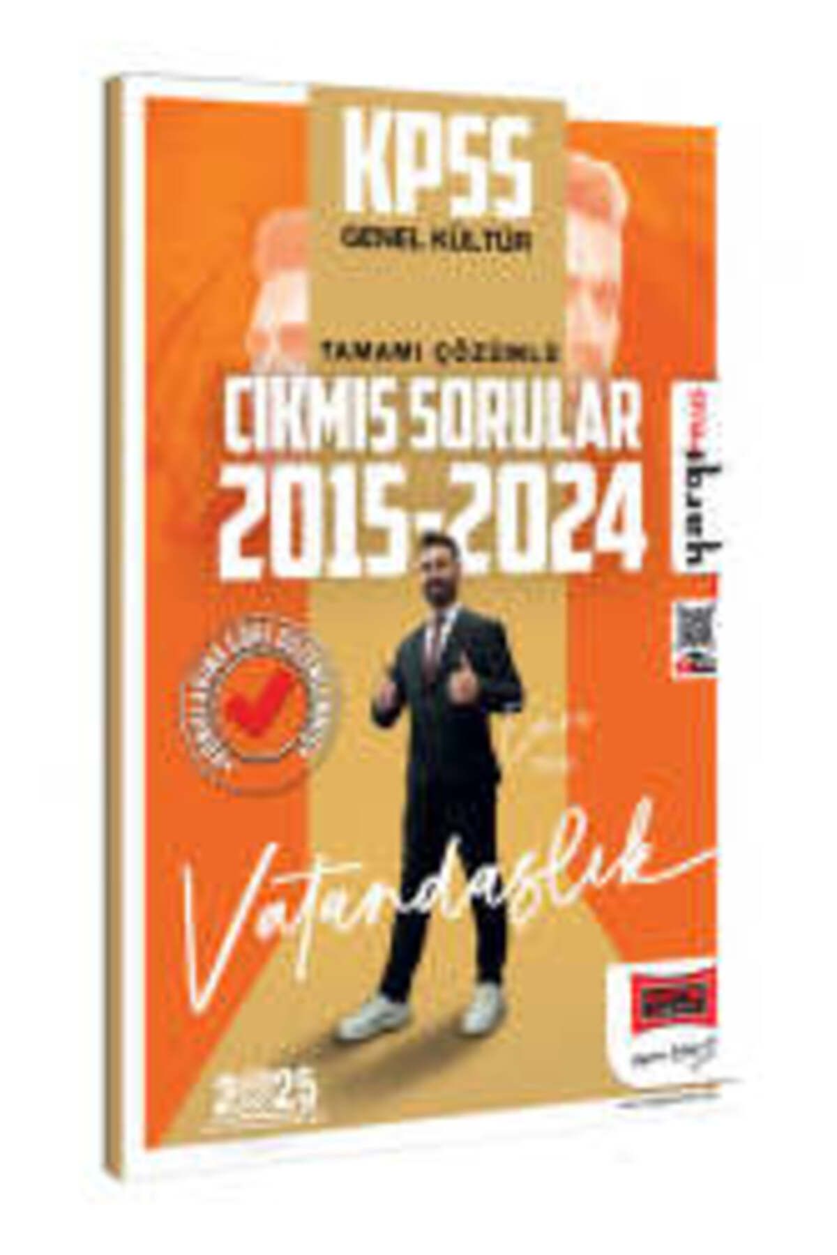 Yargı Yayınları Yargı Yayınları KPSS Genel Kültür 2015-2024 Vatandaşlık Konularına Göre Düzenlenmiş Tamamı Çözü..