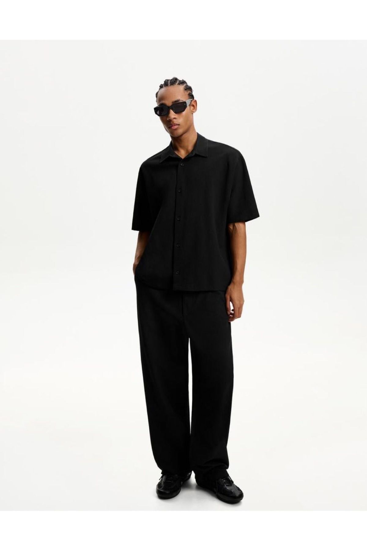 MENA GİYİM Pilili baggy jogger pantolon