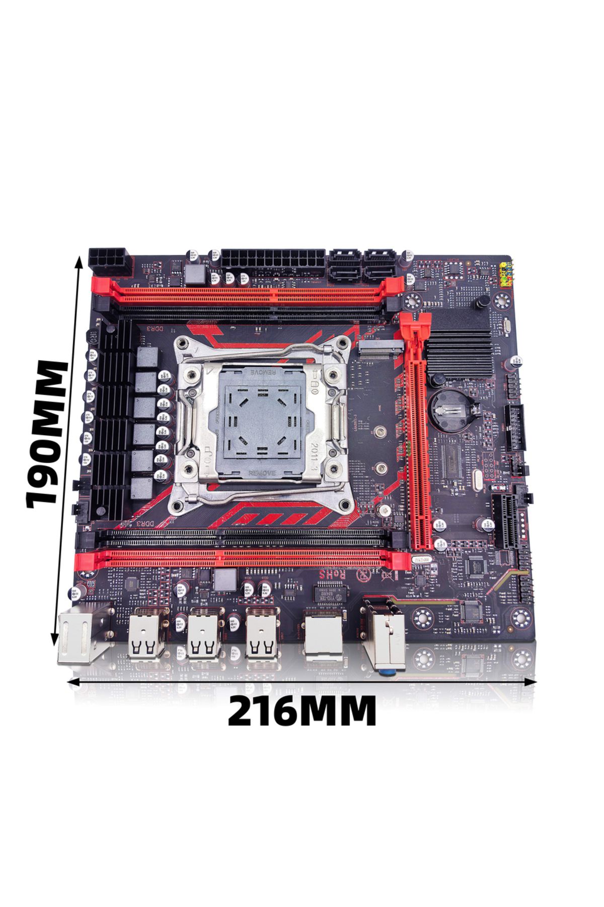 ZSUS-Motherboard Cpu Ram X99-8d3 Motherboard Set Kit With Intel Lga2011-3 Xeon E5 2673 V3 Cpu Ddr3 1 3