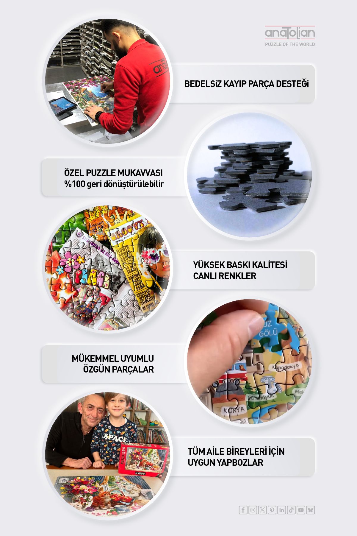 Anatolian Puzzle-بازل الصور المقطوعة 3000 قطعة - معرض الفنون 4924 5