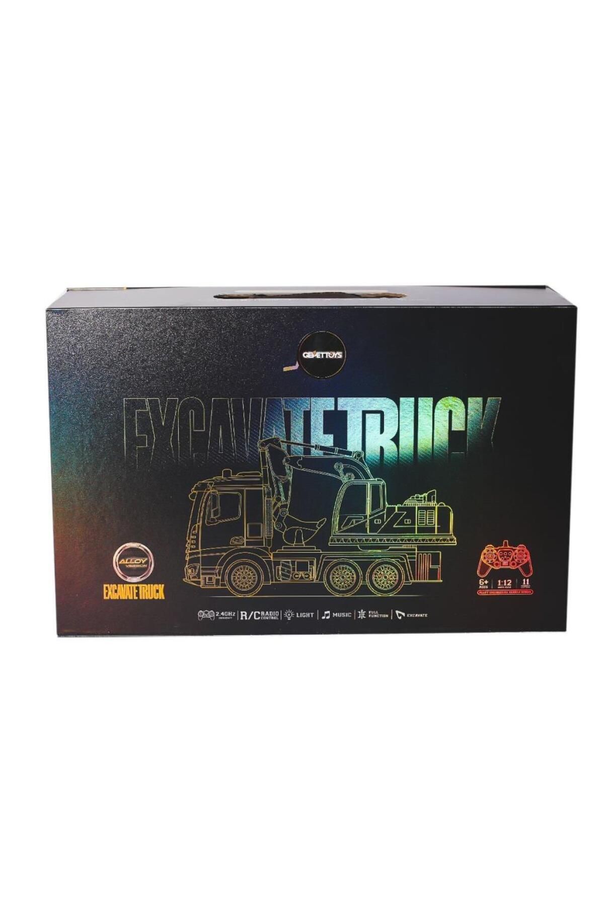Skygo HJ8001-2 Kumandalı Metal Excavate Truck -Gepettoys