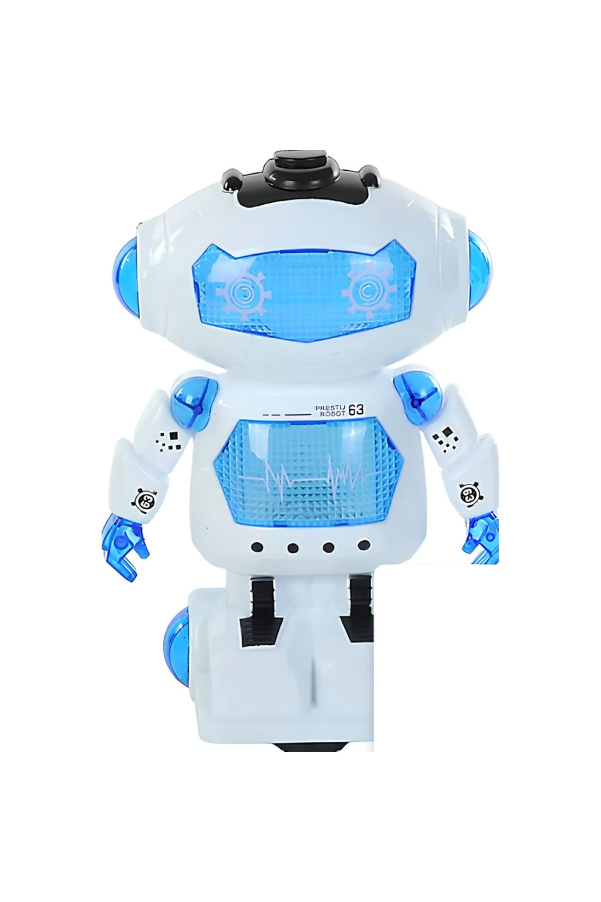 Skygo Kutulu Yürüyen Sesli Işıklı Robot