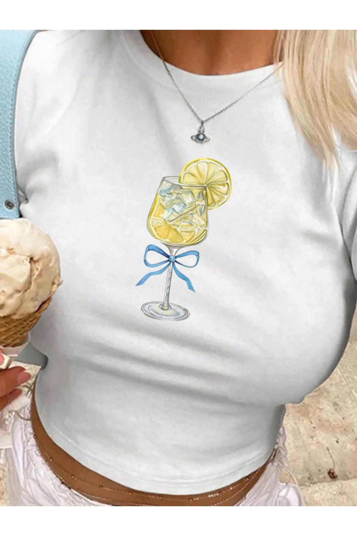 DEEFWEAR DREICH COCKTAIL (1) BASKILI BEYAZ CROP