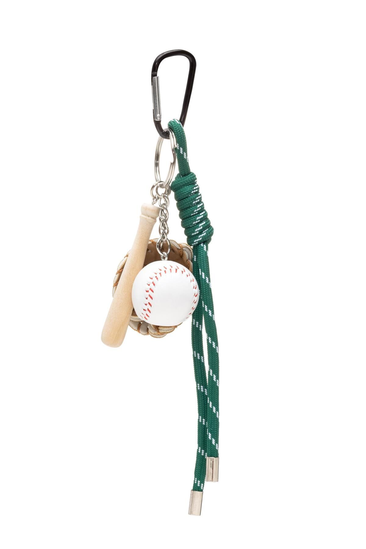 valena Çanta Charm Baseball Yeşil