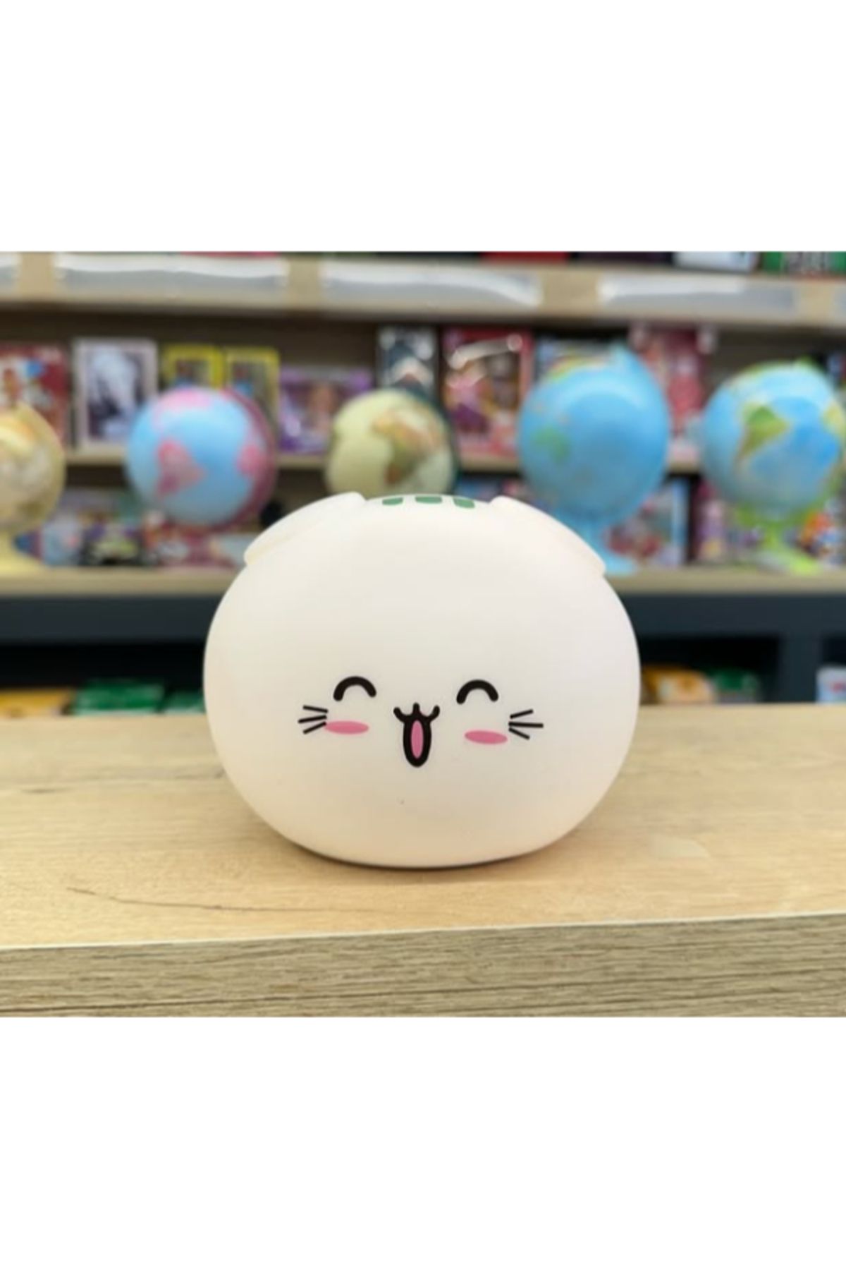 Tunastore Sevimli Kedi Temalı Dokunmatik Gece Lambası