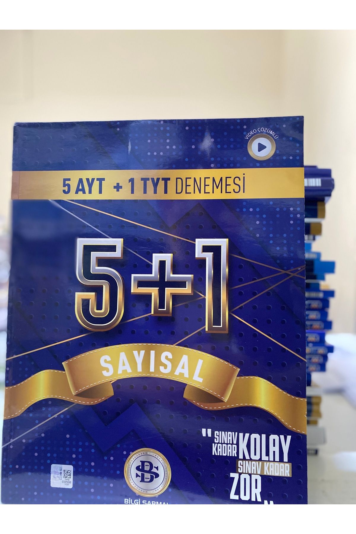 Yanıt Yayınları BİLGİ SARMAL 5 AYT ➕ 1 TYT SAYISAL DENEME