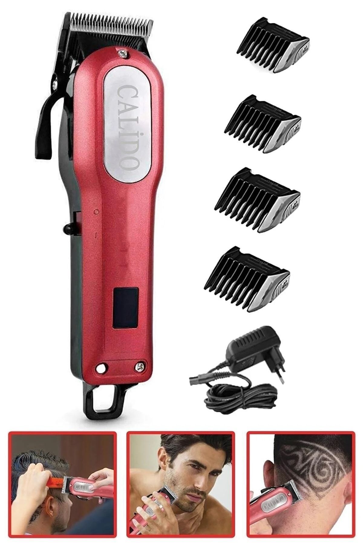 teknotrust 3 - 5 Traş Makinesi Insua Hk-700 Saç Sakal Kesme Makinesi 220 - 240 V C / F CN Yok Saç Yok Kablosuz