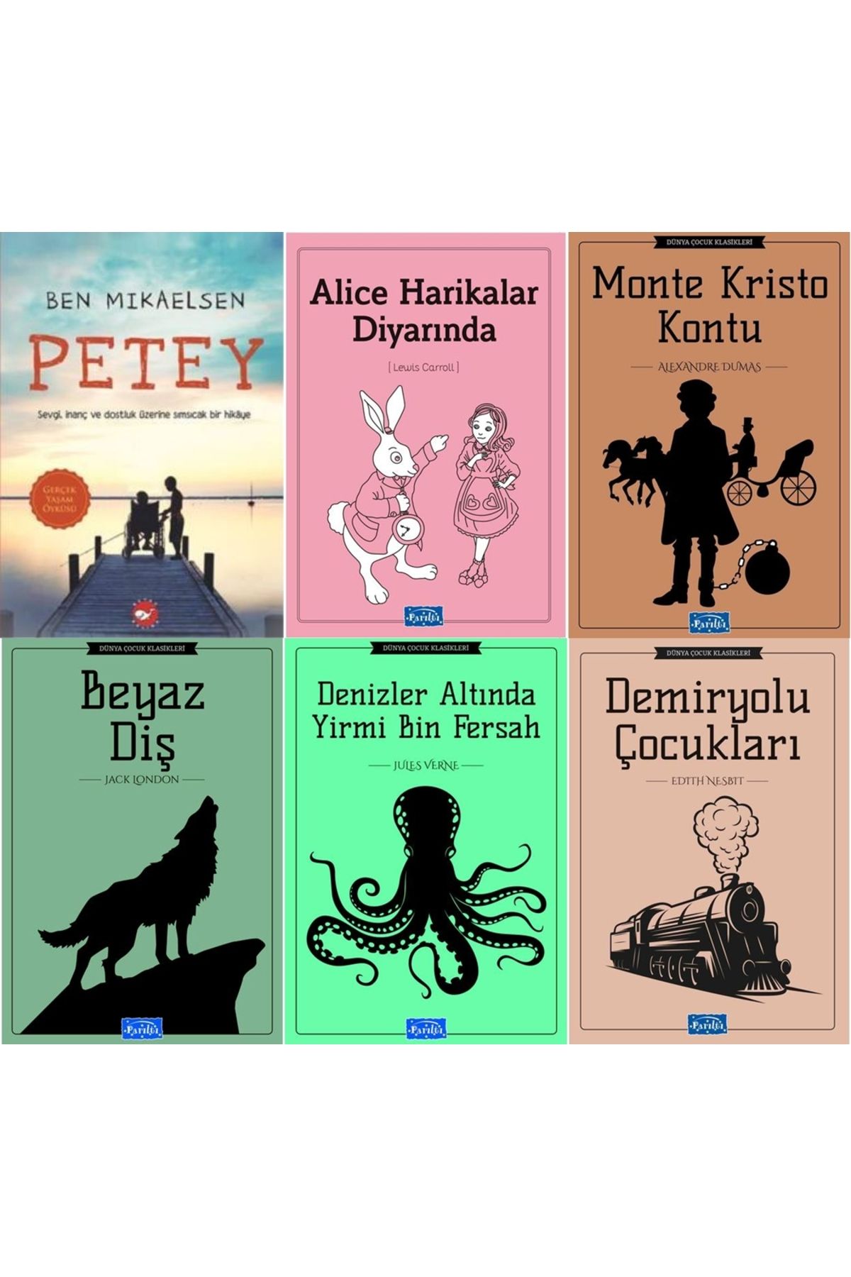 Parıltı Yayınları PARILTI YAYINLARI YAZ TATİLİ 6 KİTAP SET