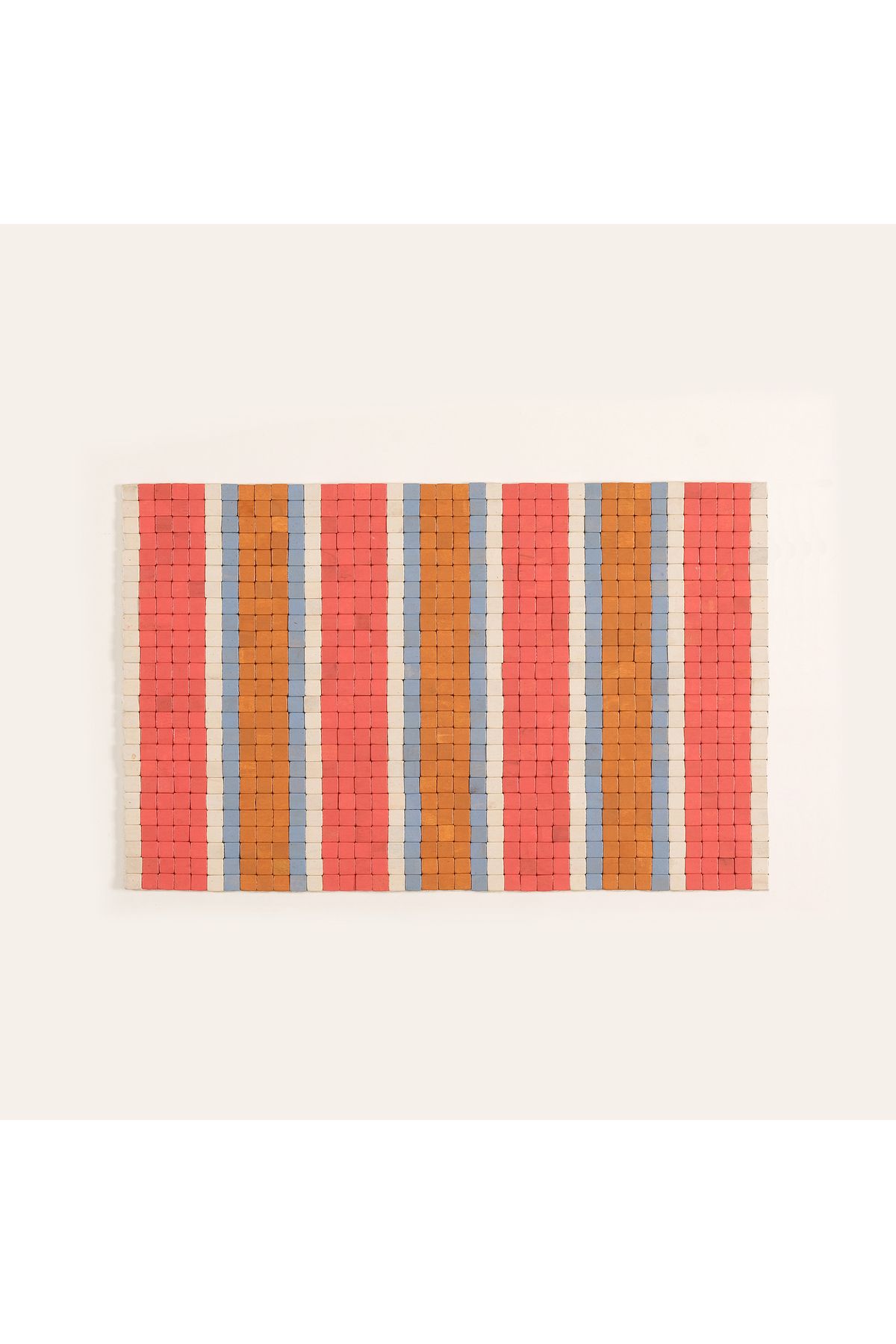 Zsa Zsa Zsu Toba Ahşap Ahşap Paspas 50x80 Cm Kırmızı