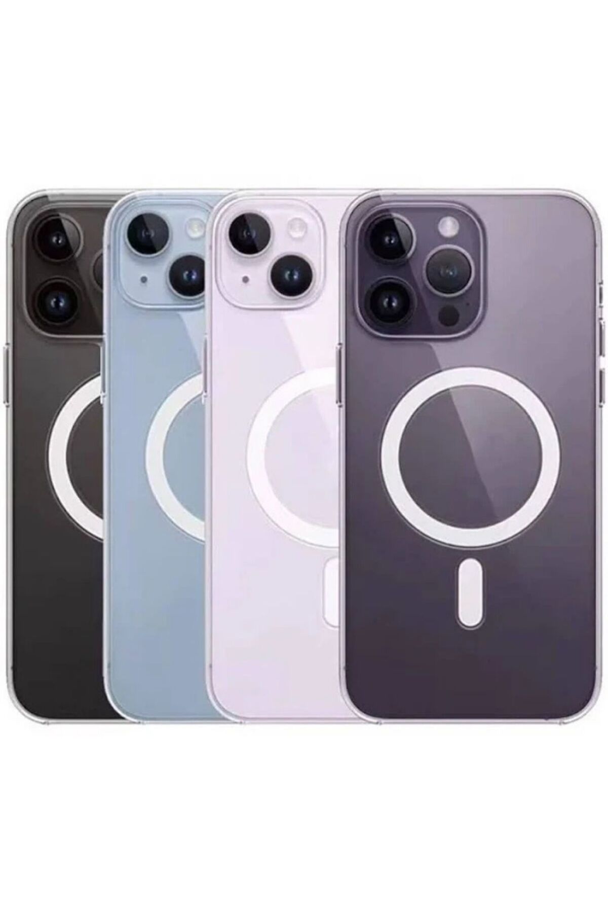 NEOSTRIX Iphone 16 Uyumlu MagSafe Koruyucu Silikon Telefon Kılıfı