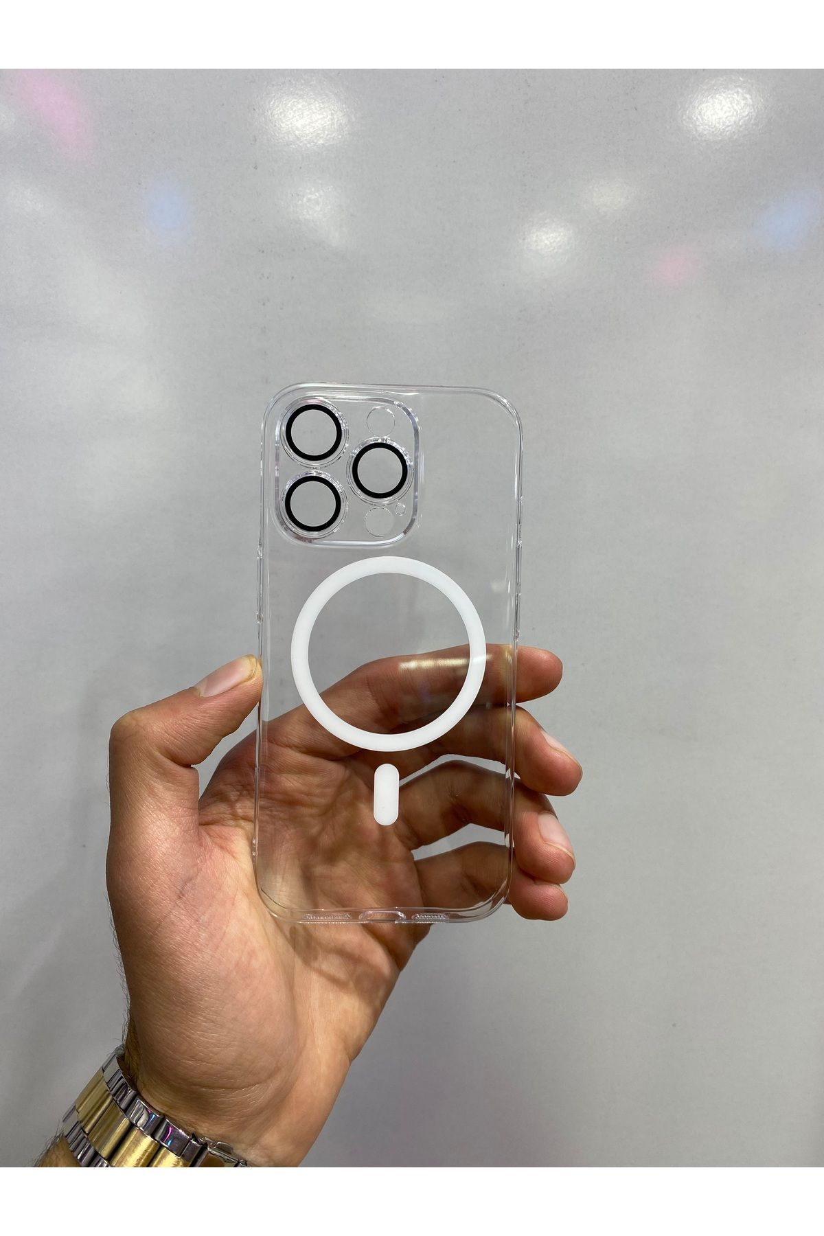 shop 16 Pro Fox Cover Sert Şeffaf Magasef Kılıf