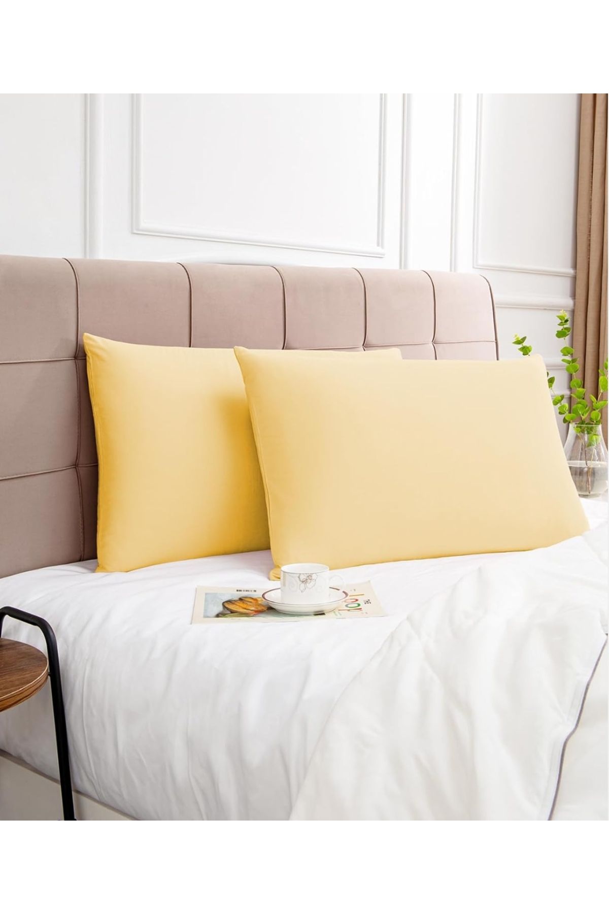 Belomia Home Collection 4 Adet Pamuklu Yastık Kılıfı | Dörtlü Pamuk Ranforce 50x70 cm Yastık Kılıfı