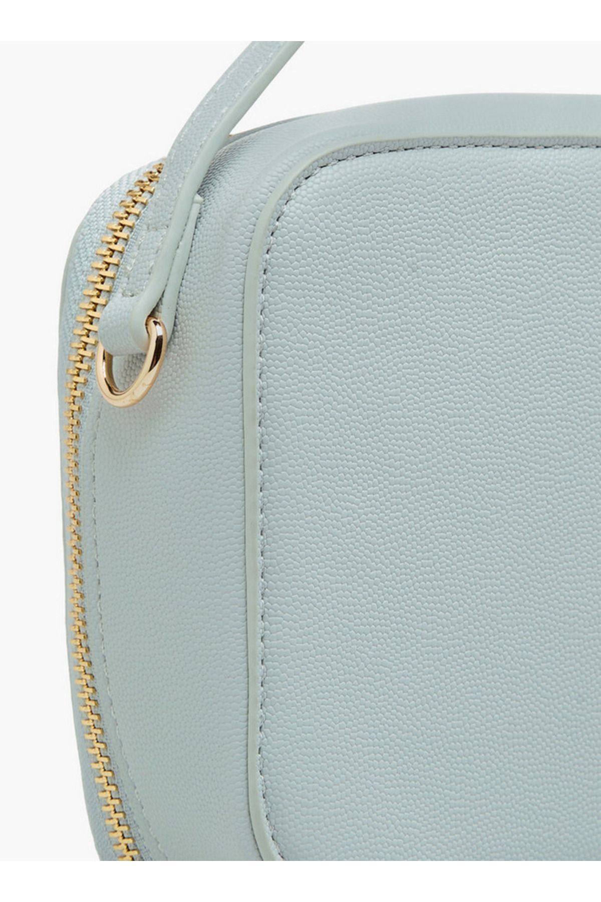 Flora Bella by Shoexpress-Textured Crossbody Bag with Chain Strap and Zip Closure 5