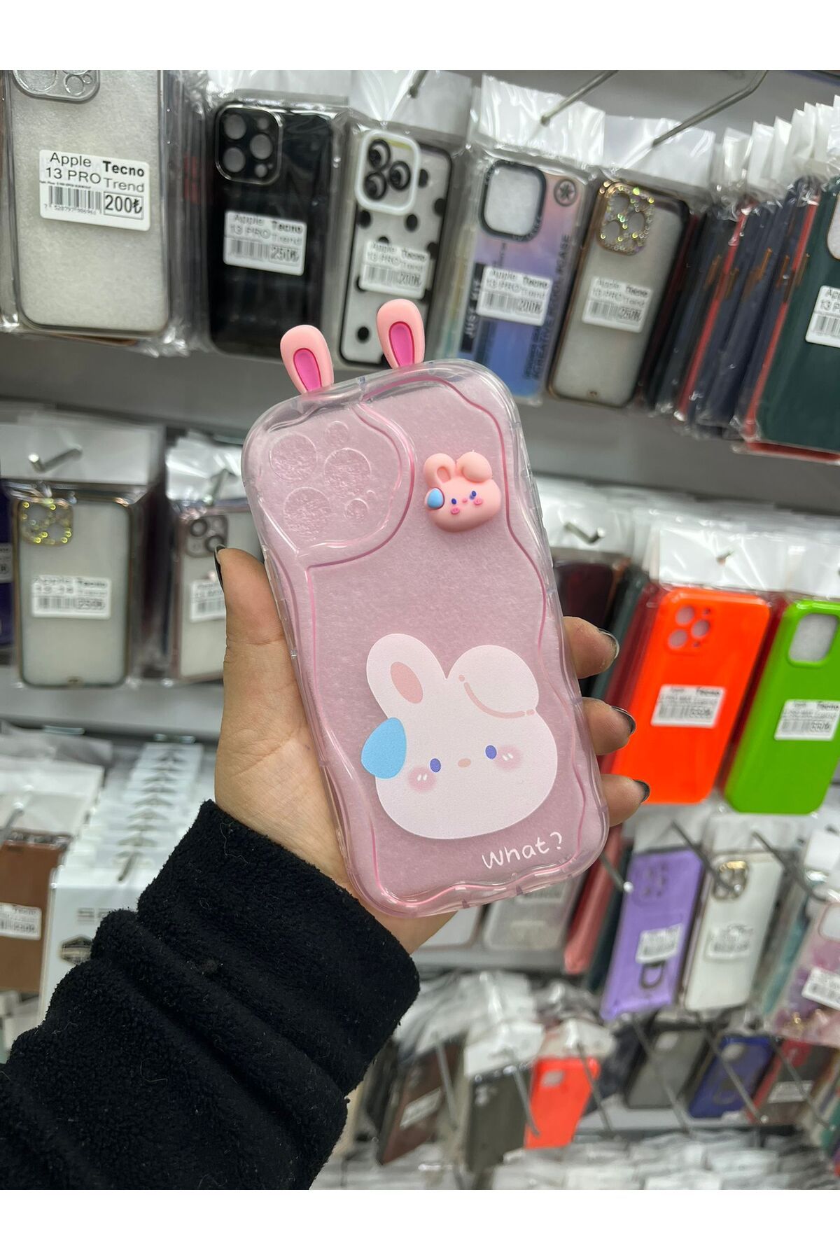 TECNOTREND Apple İphone 12 Pro 3D Desenli Kromi Silikon Kılıf