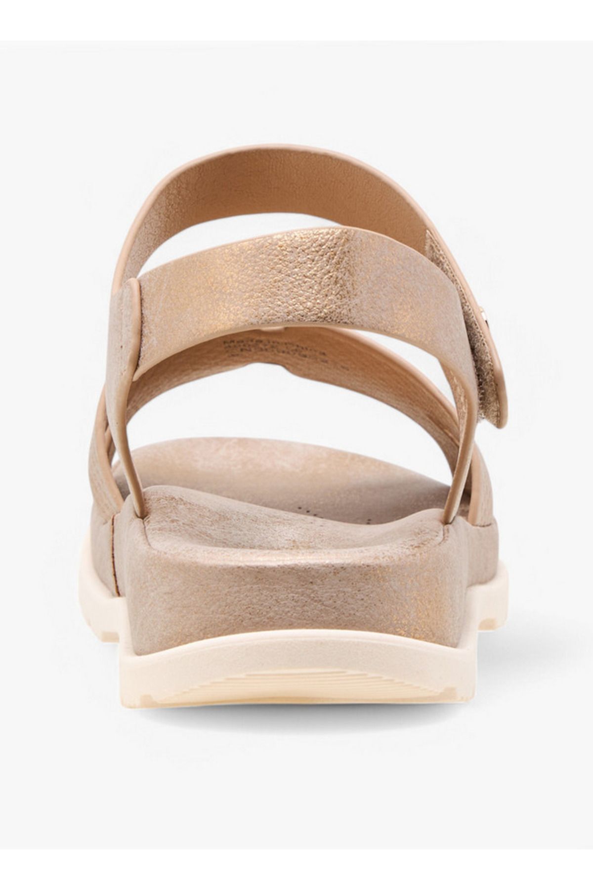 Le Confort-Textured Comfort Sandals with Hook and Loop Closure 5