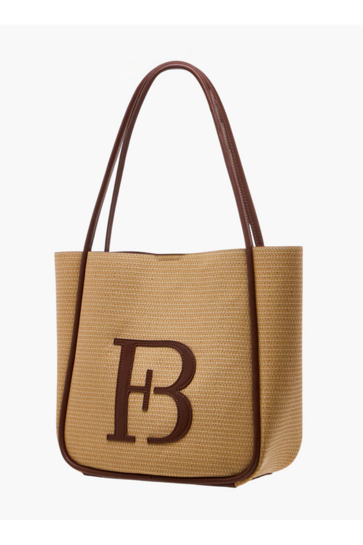 Flora Bella by Shoexpress-Textured Tote Bag with Double Handle and Pouch 3