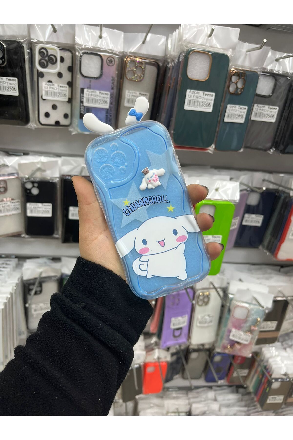 TECNOTREND Apple İphone 12 Pro 3D Desenli Kromi Silikon Kılıf