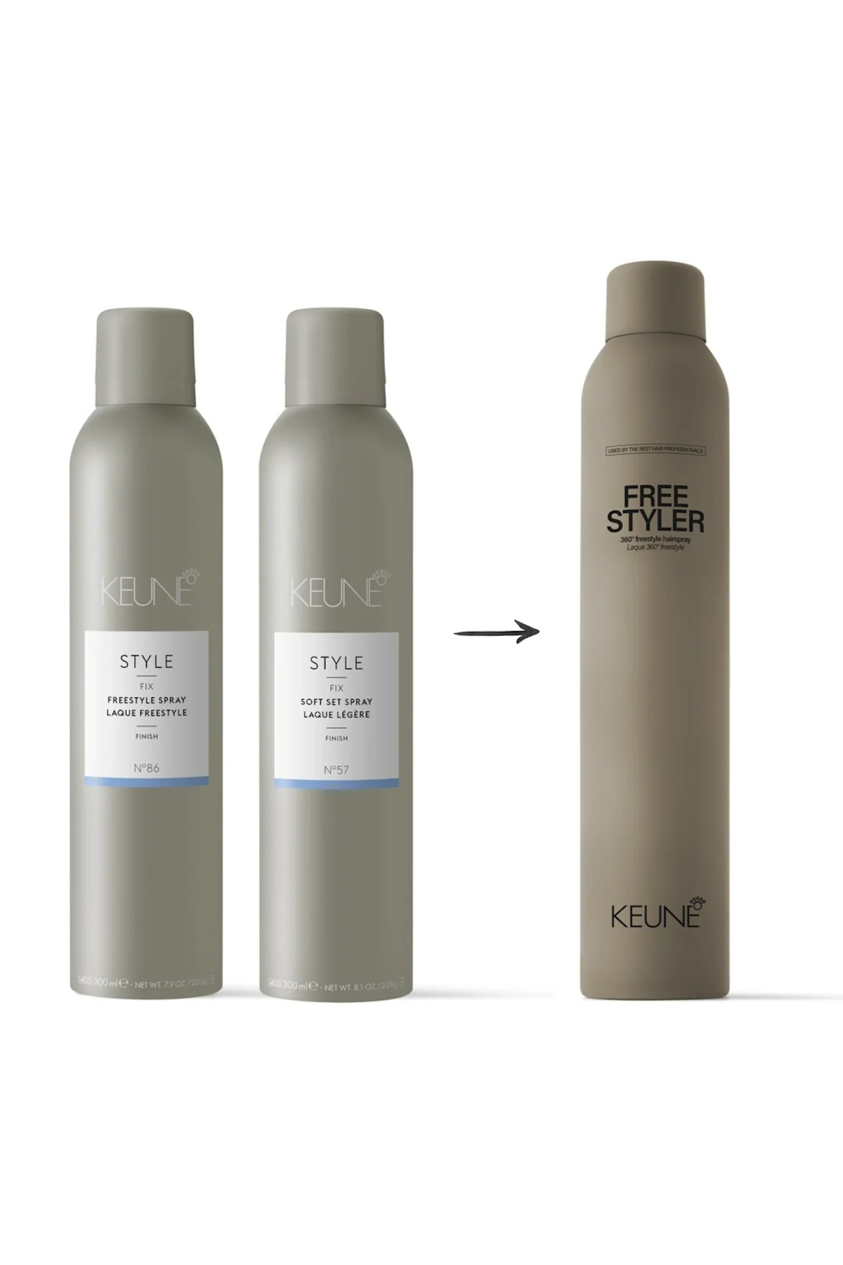 Freestyler Saç Spreyi 500 ml — KNS1020 — تصویر 2 از 2