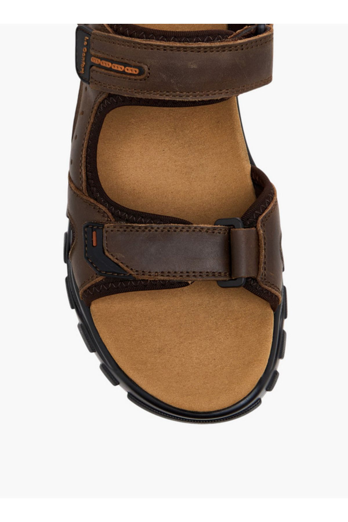 Le Confort-Stitch Detail Floaters with Hook and Loop Closure 3