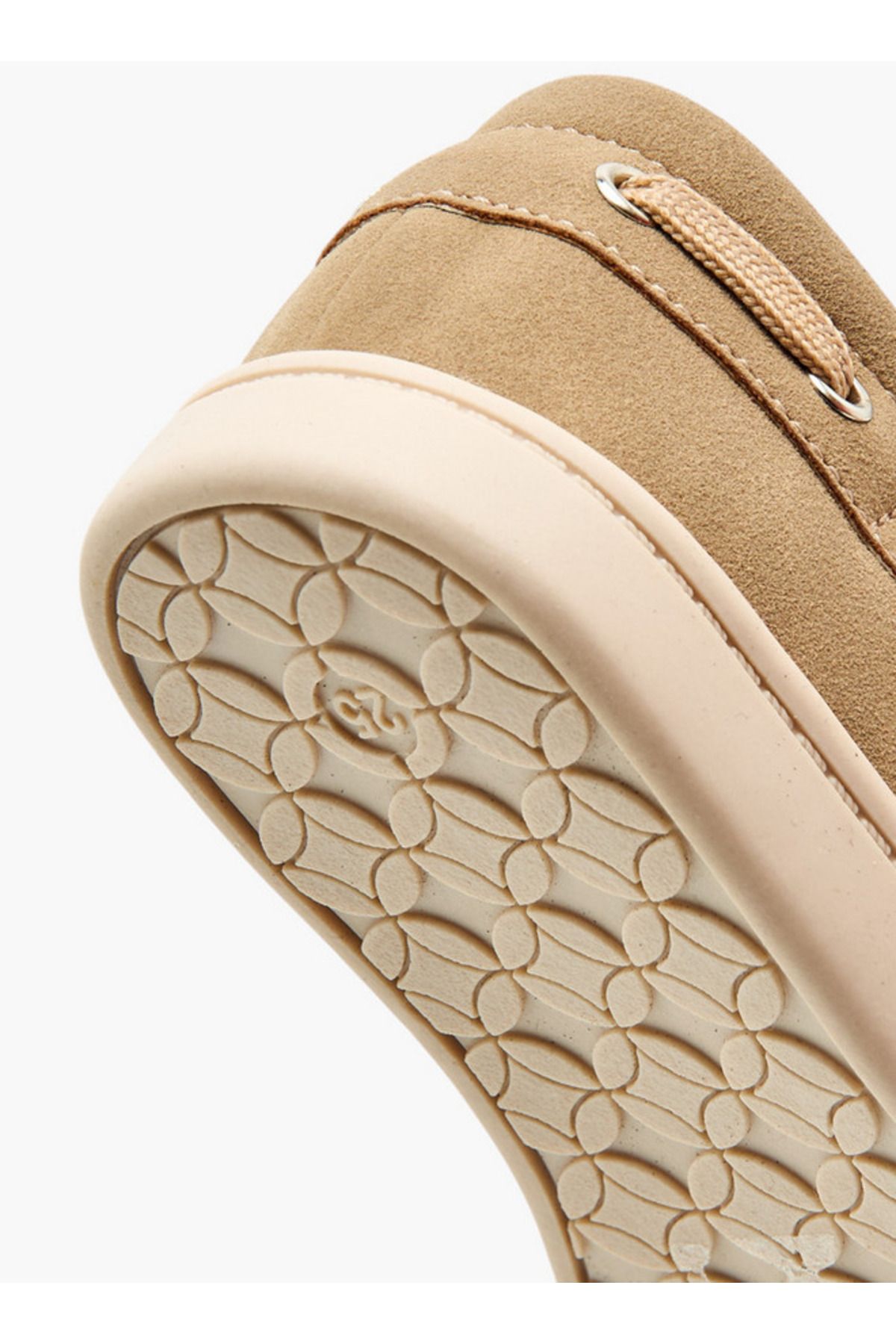 Juniors-Lace Detail Loafers with Hook and Loop Closure 5