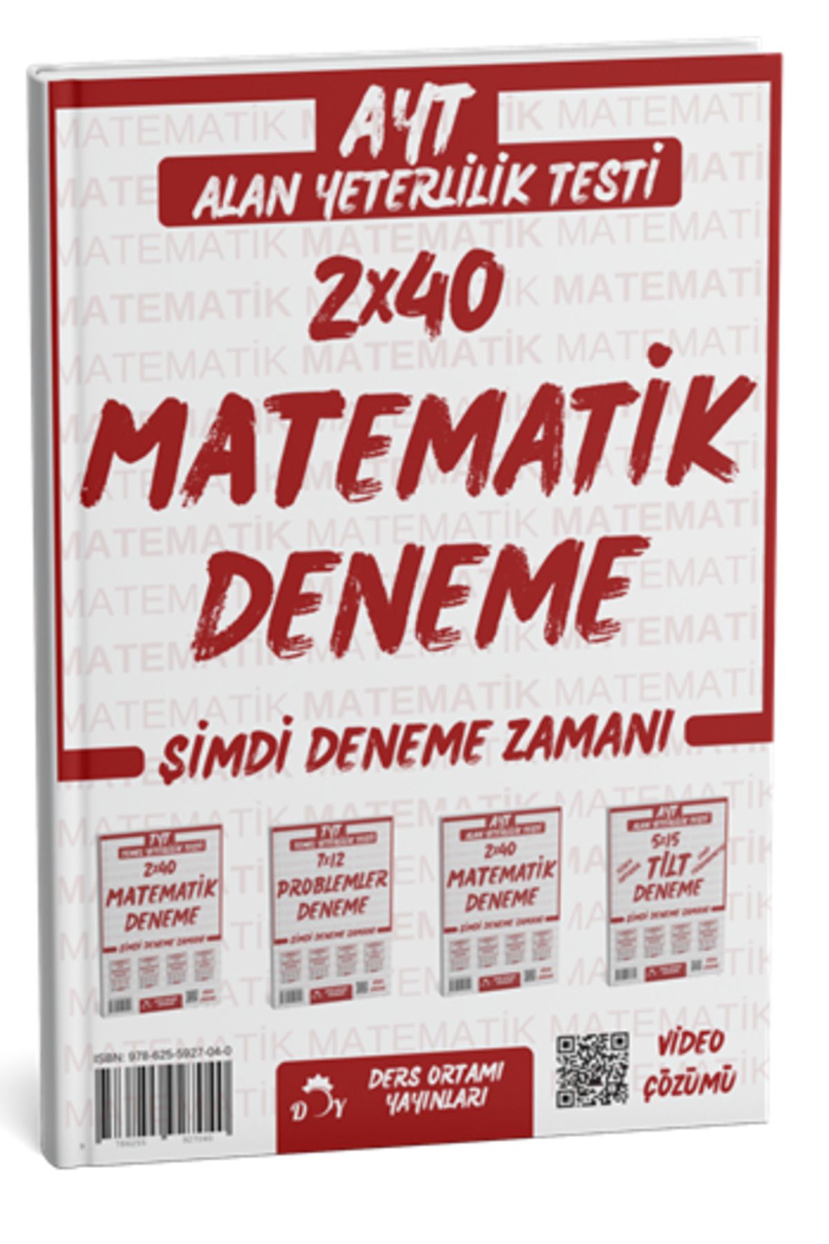 Ders Ortamı Yayınları Ders Ortamı YKS AYT Matematik 2x40 Deneme Çözümlü Ders Ortamı Yayınları