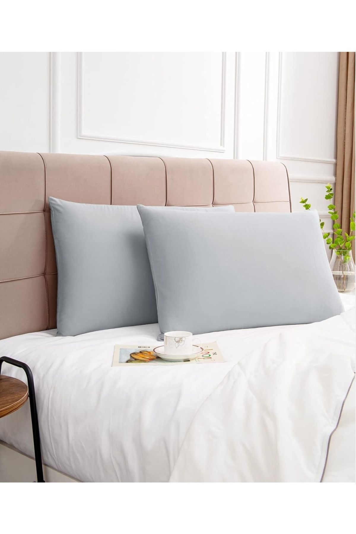Belomia Home Collection 4 Adet Pamuklu Yastık Kılıfı | Dörtlü Pamuk Ranforce 50x70 cm Yastık Kılıfı