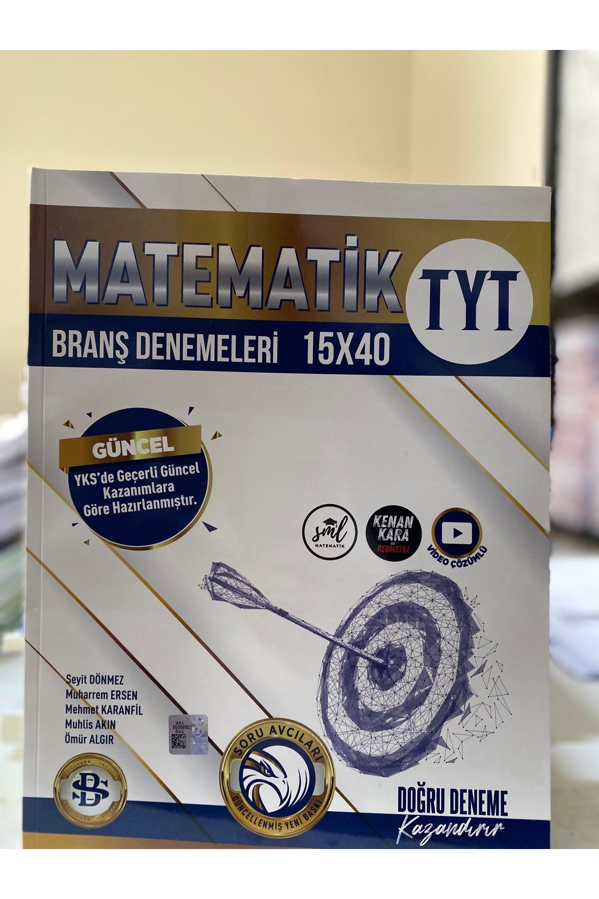 Yanıt Yayınları BİLGİ SARMAL TYT MATEMATİK 15 ✖️ 40 DENEMESİ