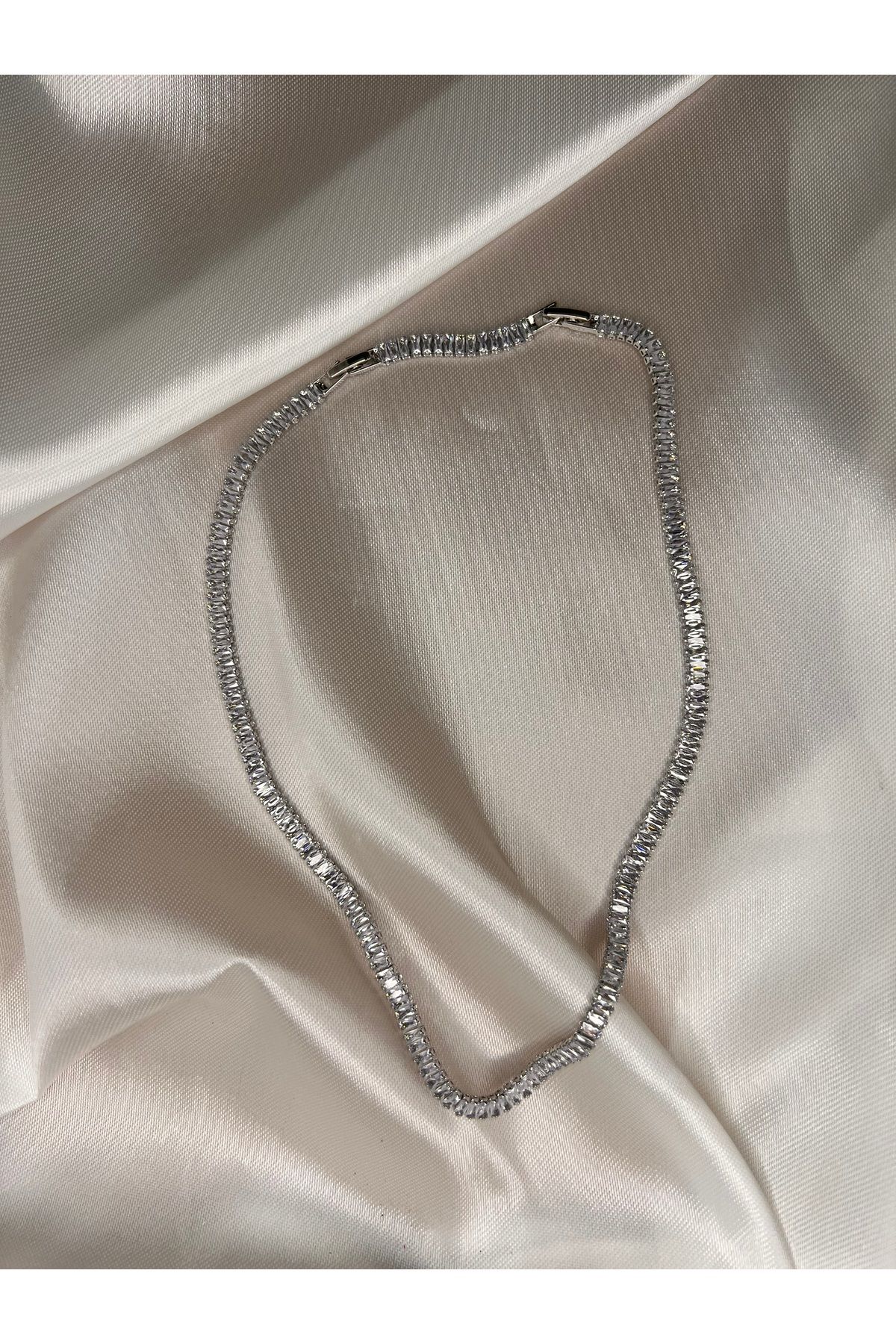 Butik Çelik Baget Kesim Su Yolu Kolye