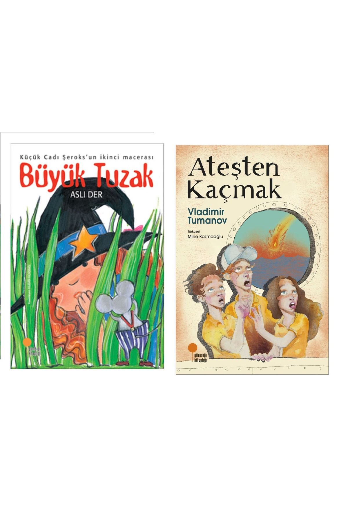 Günışığı Kitaplığı Ateşten Kaçmak & Büyük Tuzak ( 2 Li Set ) Günışığı Kitaplağı