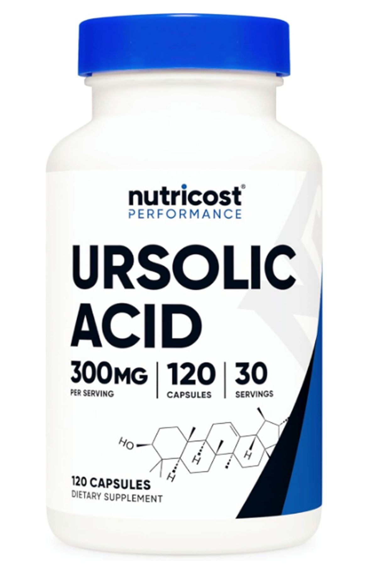 Nutricost Ursolic Acid 300mg, 120 Capsules.Abd Menşei