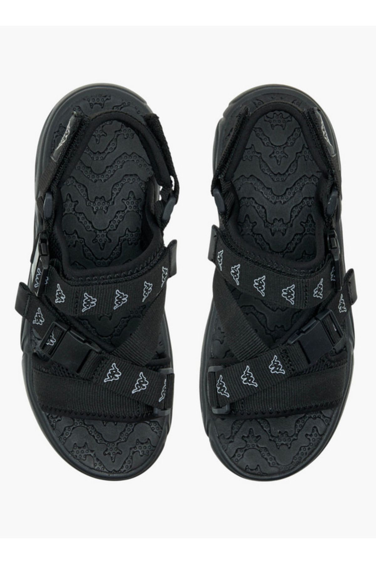 Kappa-Boys' Logo Print Floaters with Hook and Loop Closure 1