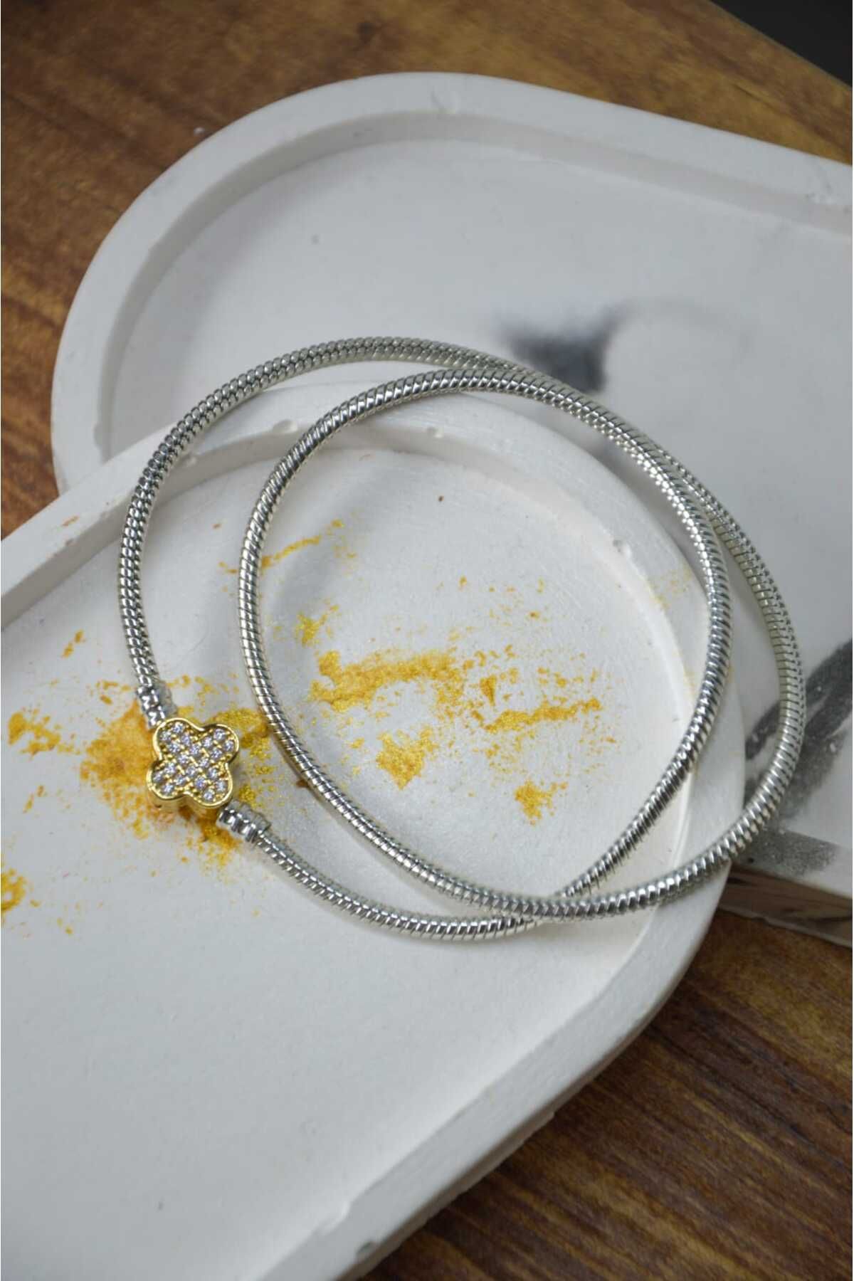 Nova and co Çelik Charm Bileklik