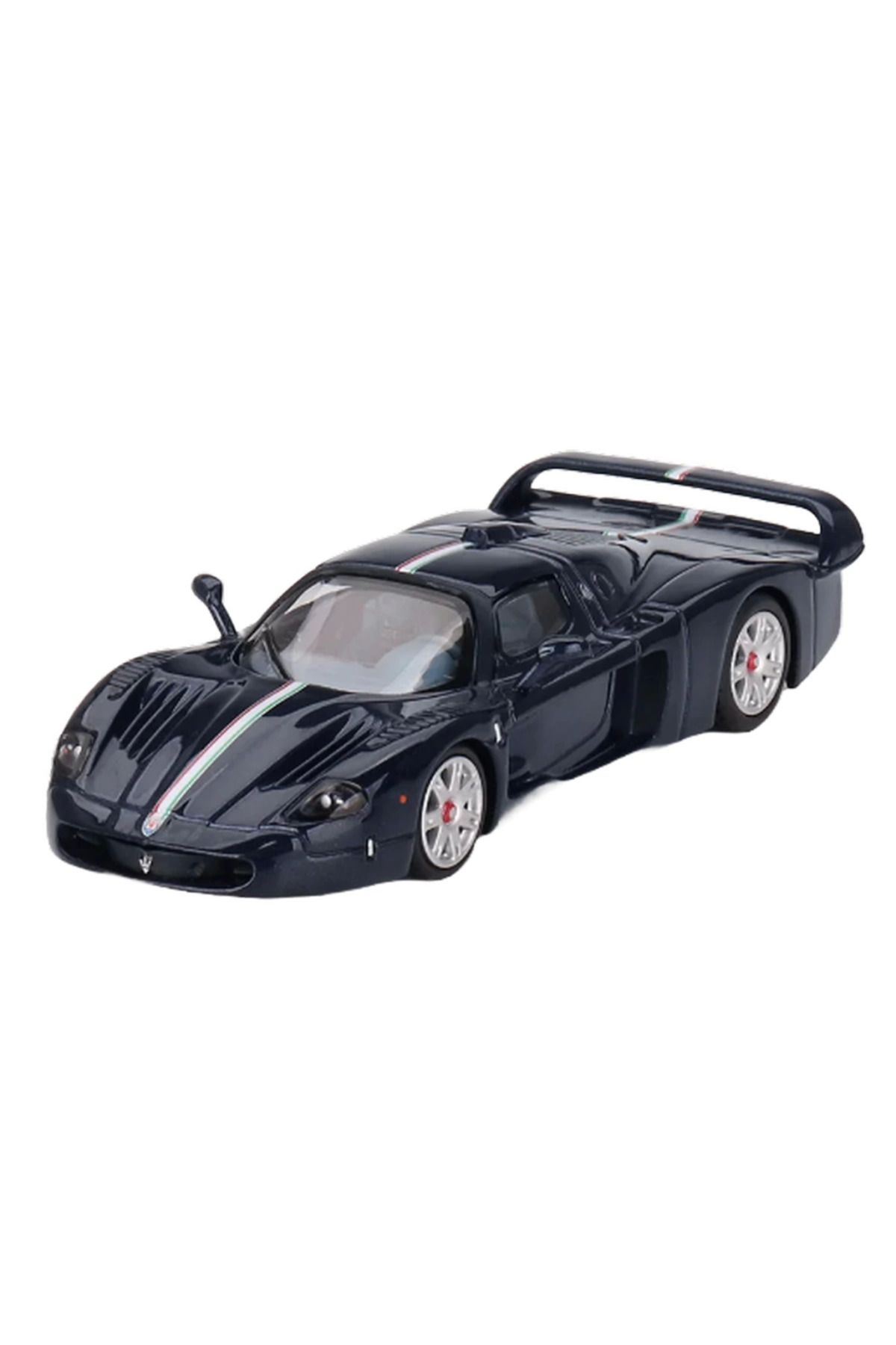 Skygo Mini Gt 1/64 BBR Maserati MC12 Stradale Blue Metallic w/ Stripe