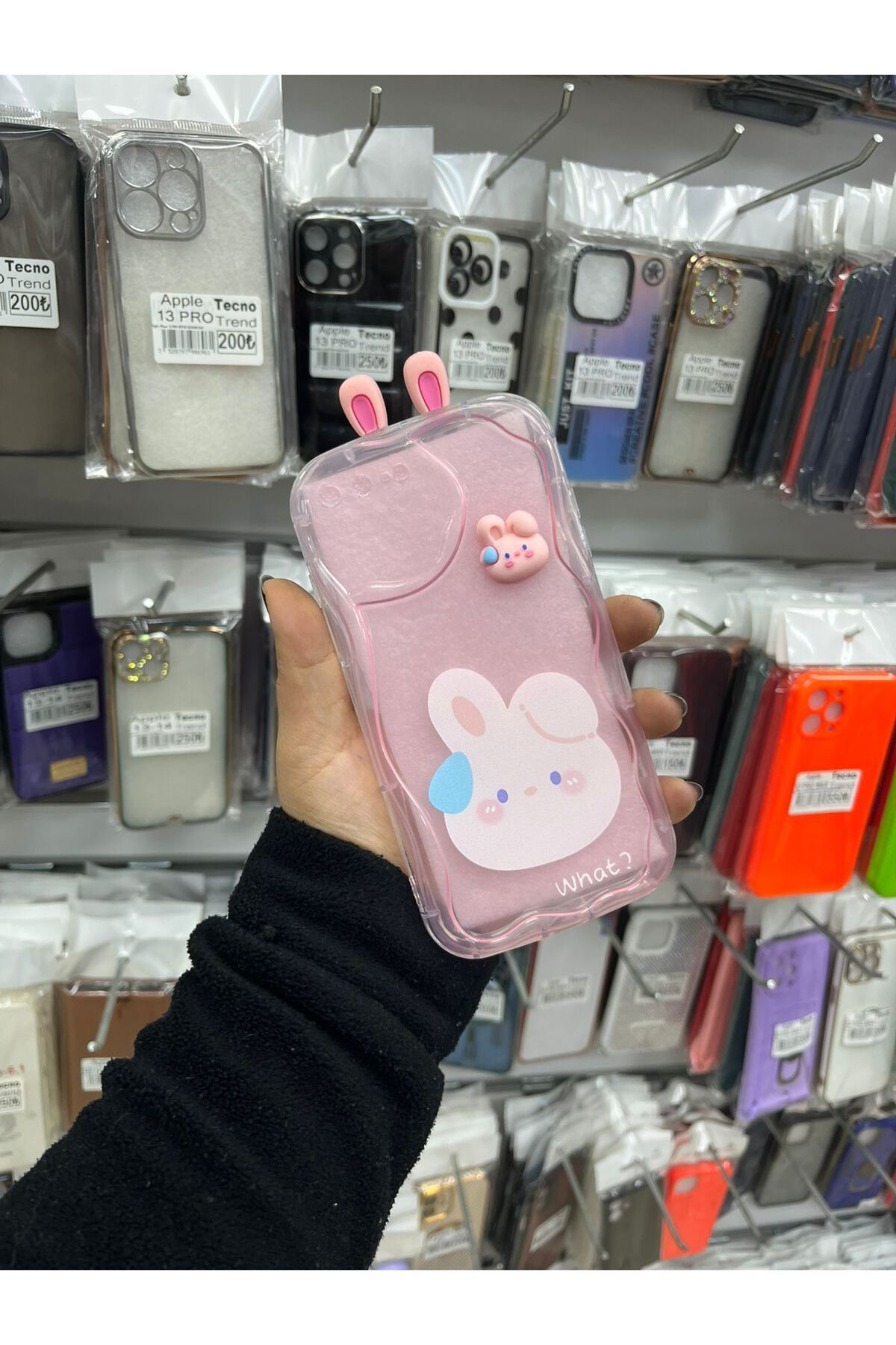 TECNOTREND Apple İphone 7 plus/8 plus Uyumlu 3D Desenli Kromi Silikon Kılıf