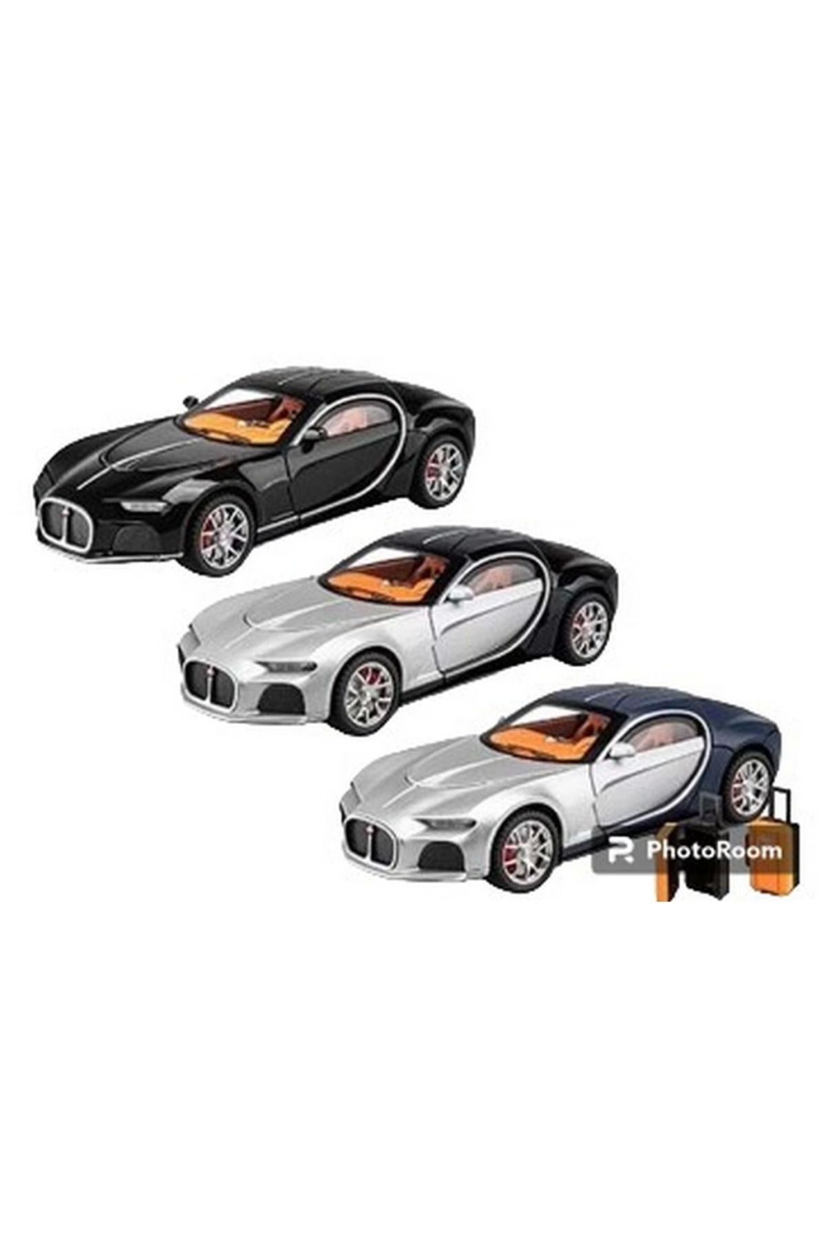 Skygo Sesli Işıklı Metal Bugatti Araba