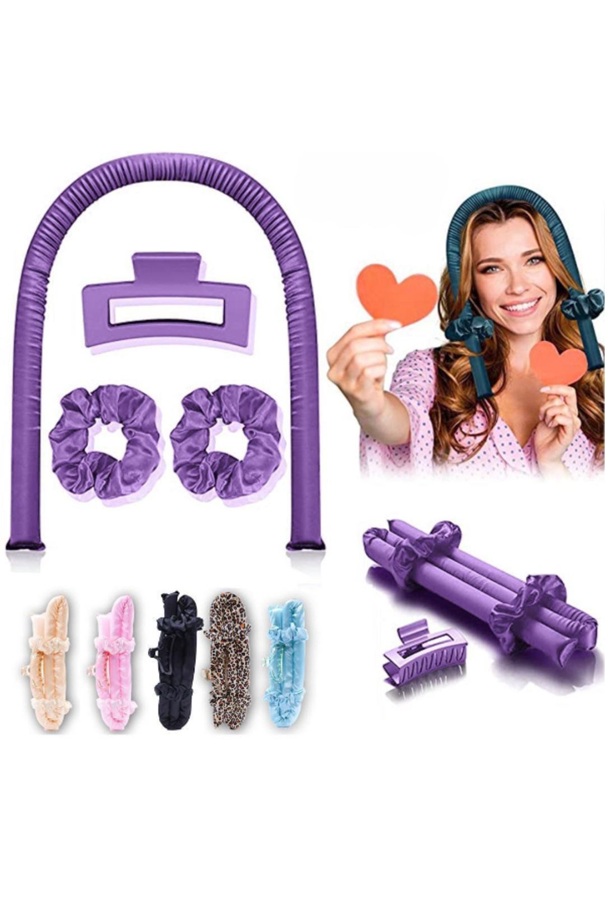 KfksStore Isısız Saç Şekillendirme Seti