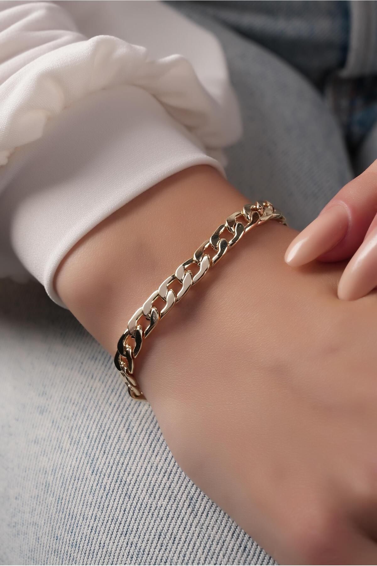 Çlk Accessories Premium Minimal Zincir Model Bileklik 706030