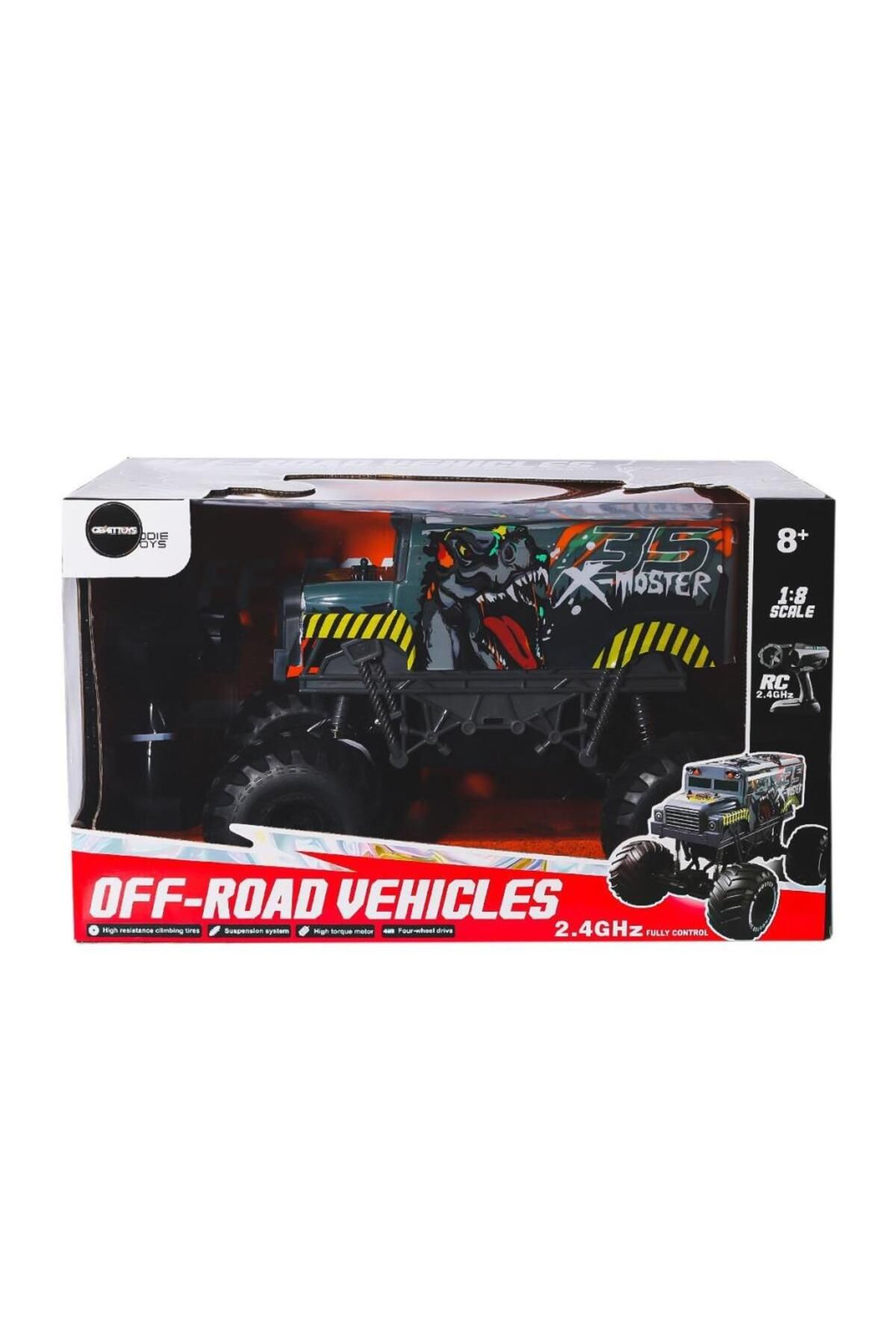 Skygo UJ99-T203 Kumandalı Off-Road 1:8 Araba -Gepettoys