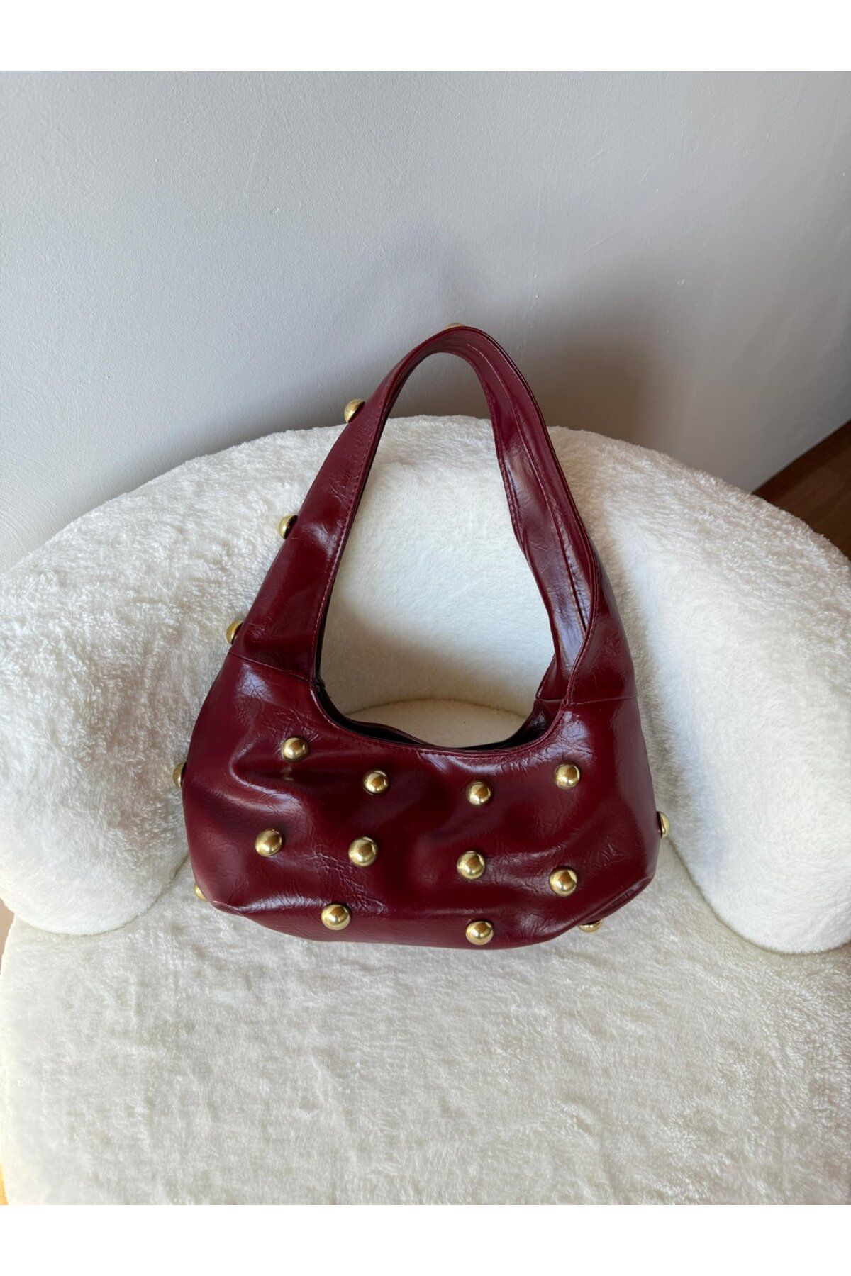 emelimin Stellar Model Bordo Baget Çanta