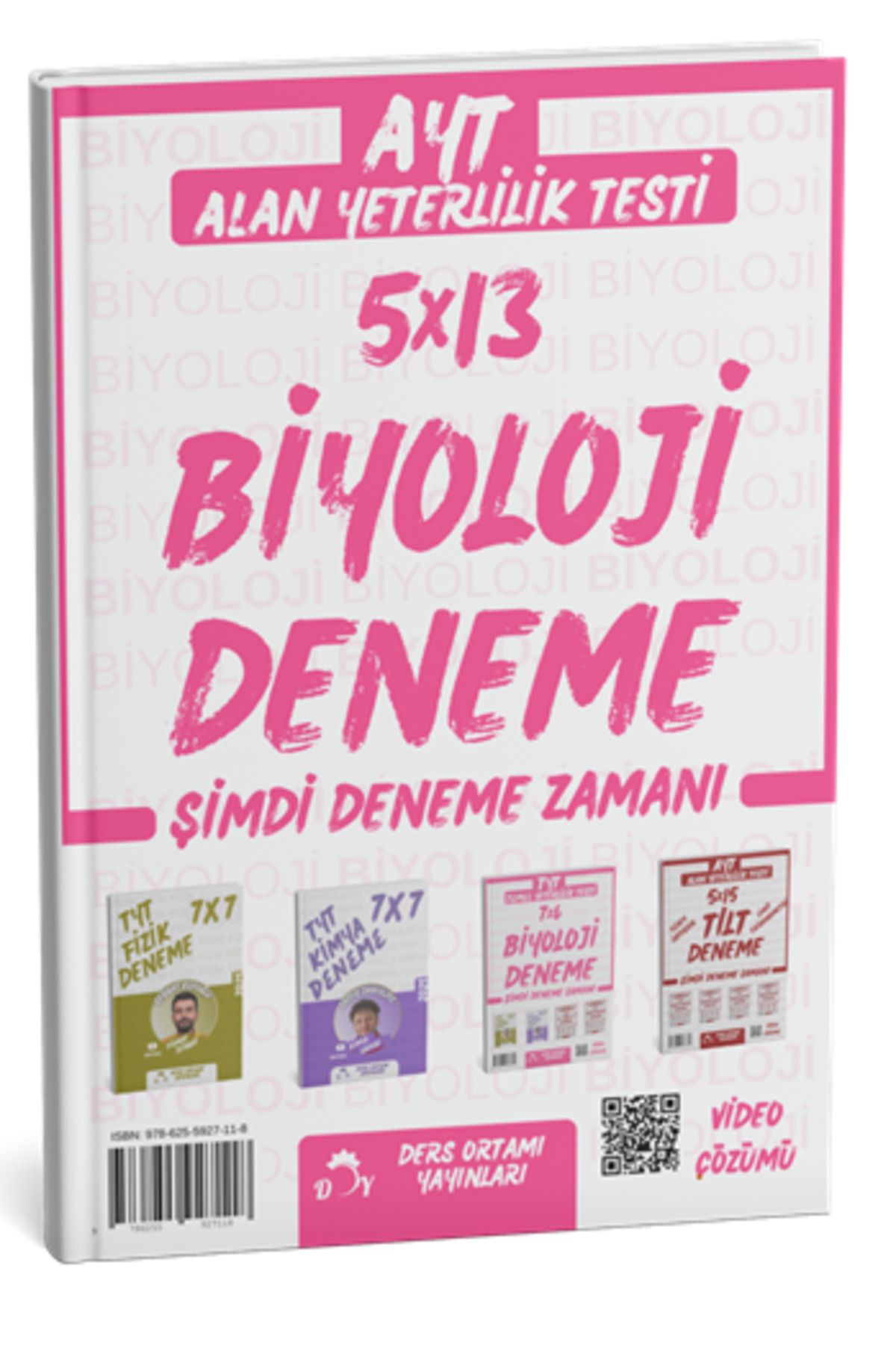 Ders Ortamı Yayınları Ders Ortamı YKS AYT Biyoloji 5x13 Deneme Çözümlü Ders Ortamı Yayınları