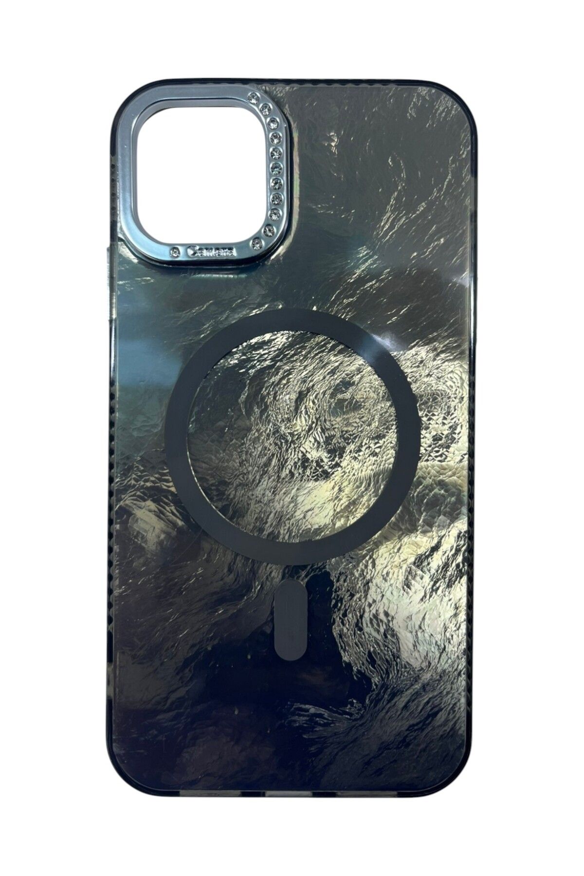 Di Aksesuar iPhone 11 Siyah Marble Kılıf