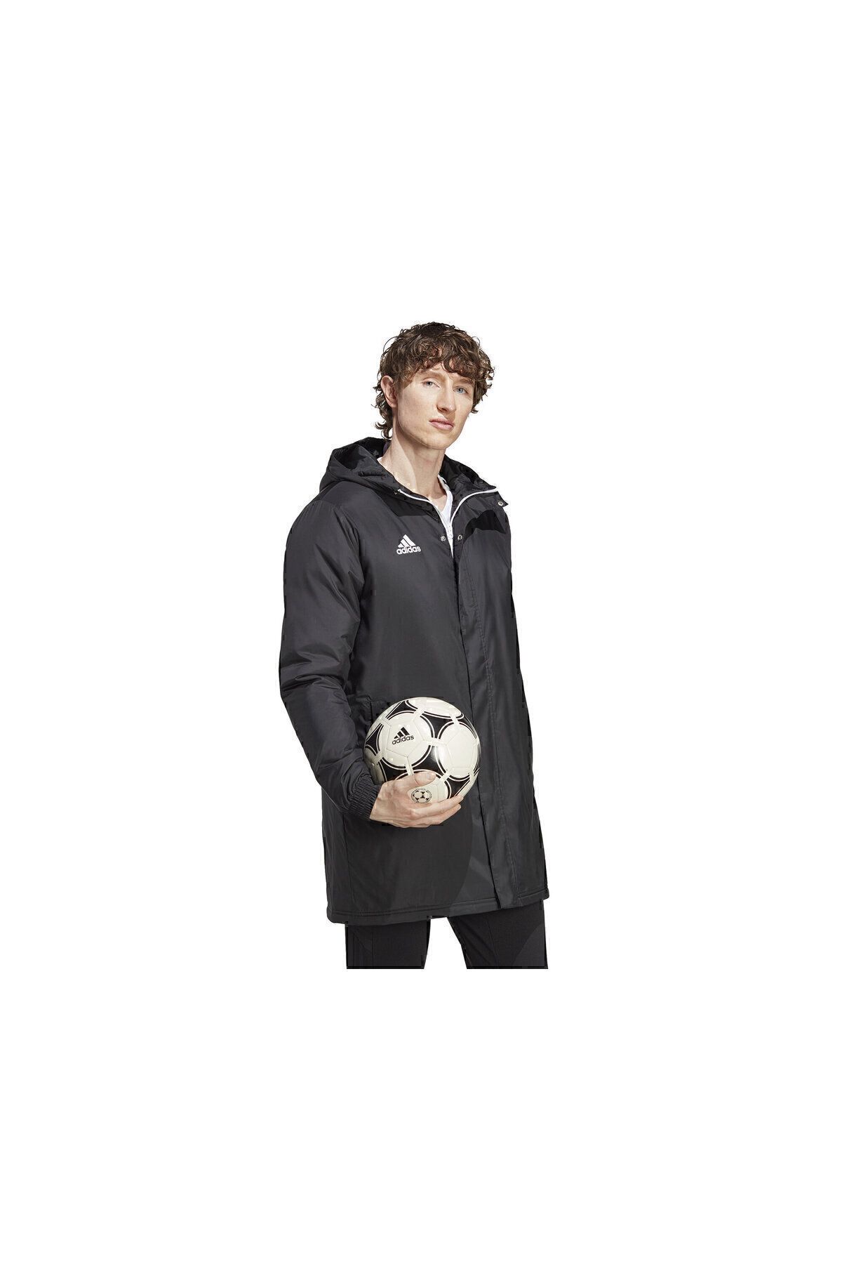 adidas-Pánska futbalová tréningová bunda Ent22 Stadjkt IB6076 čierna 3